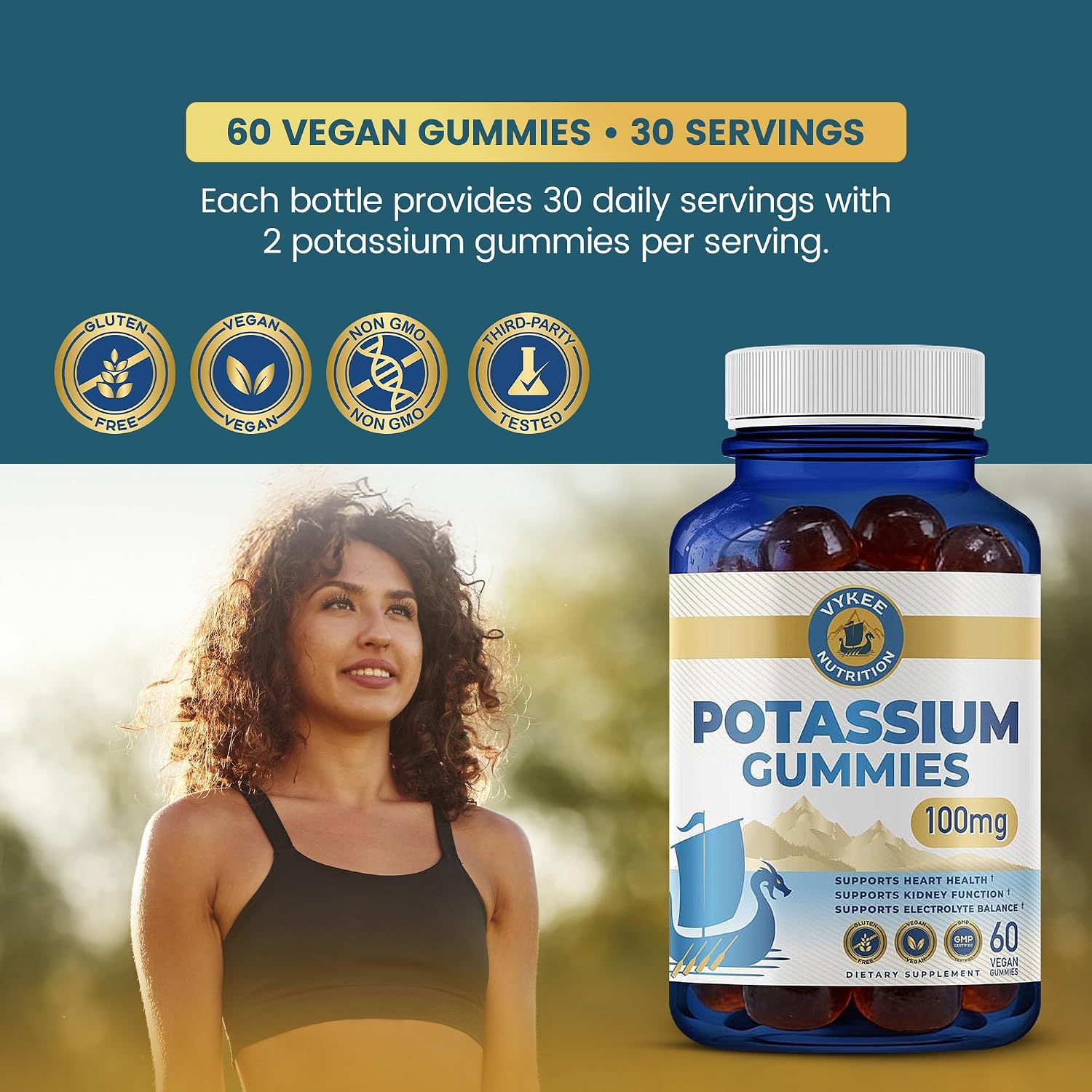 Vykee Potassium Gummies, Amazon listing photo 5